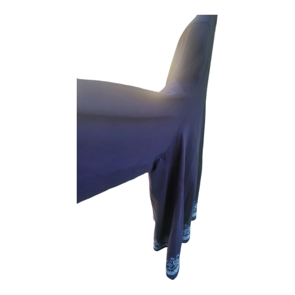 COLDWATER CREEK plus size blue embroidered topper jacket cardigan 3x 24 - Picture 8 of 11